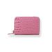 Card Bag Card Cases Card Holder For Women Crocodile Pattern Solid Color Accordion Simple Multi Card Slot Card Holder Zipper Coin Purse For Women_viptrois.com
