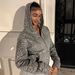 2025 Foreign Trade Autumn New American Style Leopard Digital Print Hoodie Loose Zipper Cardigan Sweatshirt Wholesale_viptrois.com