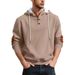 Cross-Border European And American New Men's Jacquard Hooded Pullover Long Sleeve Top Fashion Casual Sports Loose_viptrois.com