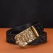 Apparel Accessories pattern carved men's automatic copper buckle belt personality live hot selling Z dragon embossed belt_viptrois.com