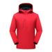 Winter Fleece Fashionable Warm Cotton-padded Jacket, Casual Men's Outdoor Sports Waterproof And Windproof Raincoat_viptrois.com