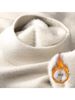 One Piece Solid Color Sweater For Men In Winter 2025, Thick Inner Layer Sweater, Half High Neck Base Knit Sweater_viptrois.com