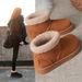 Fleece And Thickened Warm Short-leg Snow Cotton Boots For Women In 2025-1_viptrois.com