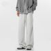Men's Streetwear Cargo Joggers – Heavyweight Drop-Crotch Sweatpants With Utility Pockets & Tapered Cuff (Black, Olive, Stonewash)_viptrois.com