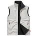 Spring And Autumn Fleece Double-sided Vest Men's Outdoor Sports Warm Vest Shoulder Multi-Pocket Jacket_viptrois.com