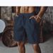Men's Clothing Cotton And Linen Shorts With Elastic Waist Beach Shorts Casual Sports Men_viptrois.com