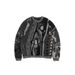 Casual Reto 9 Autumn New National Fashion Winte 8 Tend Thick Knit 3D Digital Pint Men's Cew Neck Sweatshit_viptrois.com