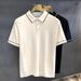 Men's Clothing Summer New Short Sleeved Sweater Light Luxury Business POLO Shirt_viptrois.com