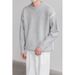 Men's Heavyweight Retro Sweater – Classic Round Neck Knit For Autumn & Winter_viptrois.com