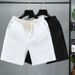Men's Clothing Light Luxury Big Brand Style White Jacquard Shorts Men's Summer Trendy Brand Shorts 2024 New Men's Half Pants_viptrois.com