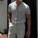 Men's Clothing Sweater Short Sleeved Top Loose Design Niche T Shirt_viptrois.com