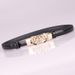 Belt for women, simple and fashionable rose-shaped buckle adjustment belt, skirt decorative belt, factory direct sale 608_viptrois.com