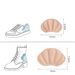 To Adjust Shoe Size, Anti Friction Stickers For Sports Shoes, Heel Stickers For Women To Prevent Heel Drop, Half Size Pads_viptrois.com
