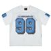 Men's Clothing New Retro Hollow Mesh Rugby Uniform Digital Letter Printing Men And Women Casual Tops_viptrois.com