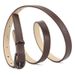 New candy colored fine PU leather buckle waist for women's high-end clothing, casual pants belt_viptrois.com