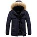 Men's Clothing Cotton Jacket Autumn and Winter New Thickened Cotton Jacket Mid Length Men's Hooded Trendy Cotton Jacket_viptrois.com