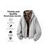 Unisex Reversible Hooded Zip-Up Jacket – Oversized Streetwear Pullover With Leopard Print & Double-Sided Design, Thick Cotton Blend_viptrois.com