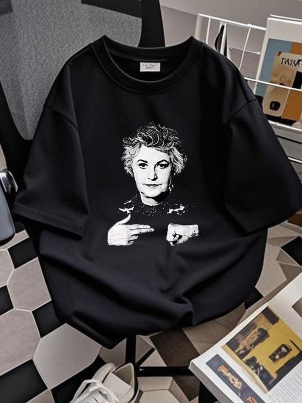 Dorothy Zbornak Run The Jewels Bea Arthur Tribute T-Shirt S-5XL Men Women Unisex Comfortable Slightly Top For Everyday Wear Homme Summer Stylish_viptrois.com