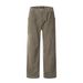 Men's denim pants Men's loose straight leg casual pants with large pockets wide leg floor-length pants_viptrois.com
