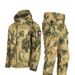 Ruin Russian Camouflage Shark Skin Windbreaker Set With Fleece Waterproof Tactical Set_viptrois.com