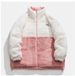 Reversible Fleece-Lined Jacket – Unisex Winter Coat With Stand Collar & Dual-Wear Design (S-3XL) In 6 Colors_viptrois.com