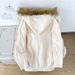Retro Cable-Knit Hooded Cardigan Sweater – Unisex Oversized Pullover (Fleece-Lined, Winter-Ready, College Style)_viptrois.com