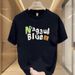 Men's High-quality Round-neck Pullover Short-sleeved T-shirt_viptrois.com