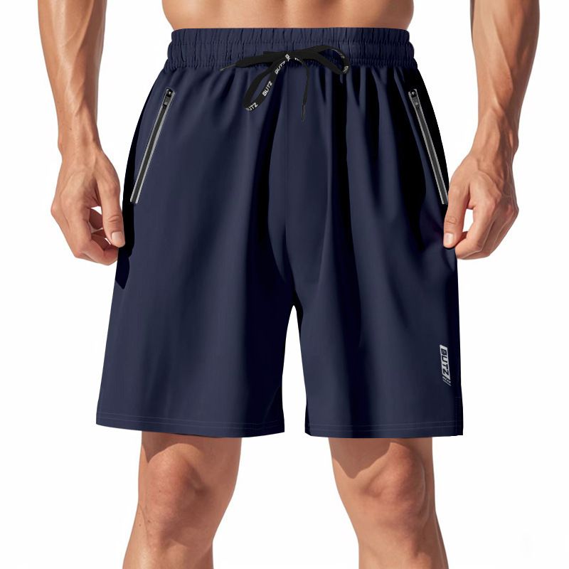 Men's Loose-fitting Night Running Night Light Functional Quick-drying Beach Sports Large-sized Casual Shorts For Men_viptrois.com