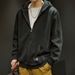 Loom Loom 2025 Spring Zipper Hoodie Men's Hooded Sports Jacket Versatile Autumn And Winter Thin Large Size Cardigan Top_viptrois.com