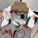 Trendy Summer New Men's Short-sleeved Shirt Thin Trendy Brand Graffiti Printing Versatile Loose Casual Handsome Shirt_viptrois.com