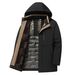 Men's Plus-Size Detachable Hood Winter Coat – British-Inspired Fleece-Lined Jacket With Removable Shoulder Straps (XS-2XL, Multipack Options)_viptrois.com