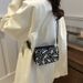 Gothic Skeleton Shoulder Bag For Women - Trendy Crossbody Purse With Unique Design, Versatile Small Square Bag For Casual & Halloween Outfits_viptrois.com