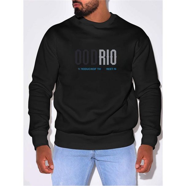 Polar Fleece Solid Color Round Neck Sweater Mens Candy Cotton Long Sleeve Working Clothes_viptrois.com