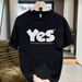 Men's Clothing Summer Heavyweight Pure Cotton Handsome Youth Short Sleeved T Shirt For Men And Women Trendy Street Loose Tops All Match Ins_viptrois.com
