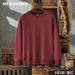 Men's Sweater High Quality Velvet Simple Heavy Explosion Thickened Crew Neck_viptrois.com