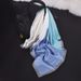 Square Or Women Korean Style Four-Grid Color Block Summer Decorative Neck Flight Attendant Proessional Small Silk_viptrois.com