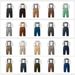kid's clothing Lapel pure white long-sleeved cotton shirt autumn children's clip overalls two-piece fashion children's suit_viptrois.com