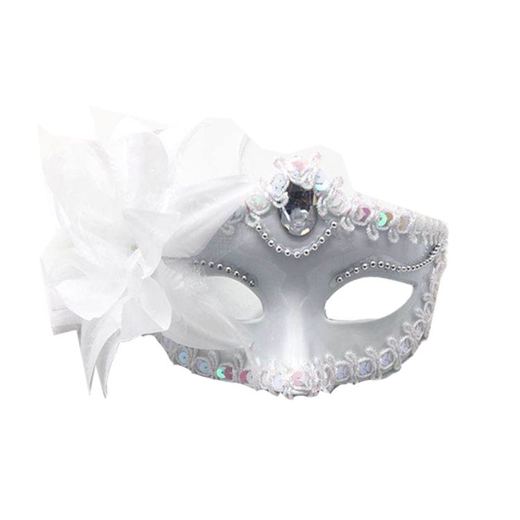 Masked Ball Luminous Mask Halloween Princess Cosplay New Half Face Mask_viptrois.com
