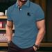 Men's Hawaiian Print Polo Shirt – 3D Printed Short Sleeve Golf Shirt, Breathable & Stylish Summer Casual Wear_viptrois.com