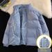 Men's Winter Thick And Warm Down Cotton-padded Jacket, Loose Cotton-padded Jacket And Winter Coat For Double-sided Wearing_viptrois.com