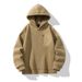 Men's Fleece Hoodie – Windproof Pullover With Zip Pockets (6 Colors, EU XS-XXXL)_viptrois.com