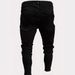 Men's Slim Fit Ripped Pants New Men's Paint Patch Jeans_viptrois.com