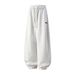 Men's Clothing Autumn And Winter Letter Printed Floral Cuff Sweatpants, Heavyweight Textured Sports Casual Pants, Three Dimensional Pleated Trousers_viptrois.com