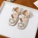 Girls' Summer Sandals Big Children's Princess Shoes 2023 New Summer Hole Shoes Soft Sole Western Style Cool Shoes_viptrois.com