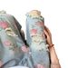Floral Full Print Ripped Jeans For Men Summer Cool High End Slim Pants Cleanfit Loose Straight Pants_viptrois.com