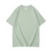 New Summer 2025 Style, 230-gram Heavyweight Pure Cotton Short-sleeved Round-neck T-shirt_viptrois.com
