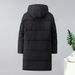 Extra-Long Winter Parka For Men – Windproof Quilted Jacket With Detachable Hood (L-XXXXL, Black/Grey/Camel, Knee-Length Warmth)_viptrois.com