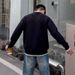 V-neck Sweater For Men In Winter, Knitted Sweater Top, Outerwear, Inner Layer_viptrois.com