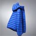 Men's Autumn And Winter Lightweight Down Jacket, Men's Stand-up Collar With Hood, Short 50% Down, Large-sized Fashionable Coat_viptrois.com