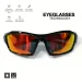 Modische Sport-Sonnenbrille, Polarisiert, UV-Schutz, Personalisierte Brille, Runder Rahmen, Metall, Herren- Und Damen-UV400-Brille_viptrois.com